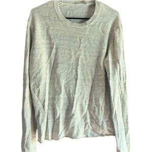 Vince Light Gray Knit Sweater